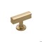 Hickory Hardware Woodward Collection T-Knob 1-15/16 Inch x 15/16 Inch Champagne Bronze Finish H077878CBZ - alternate 7